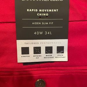 Men’s Banana Republic Aiden Slim Fit Rapid Movement Chino pants